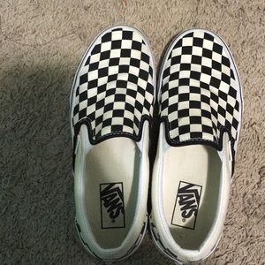 Checkered Vans